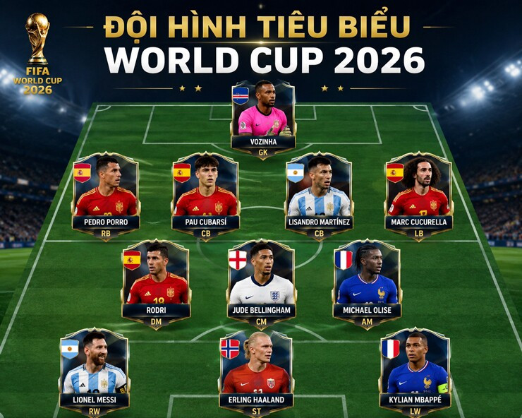 OK9 - World Cup 2026: Những ngôi sao vụt sáng
